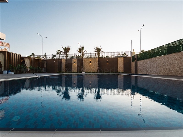 One-bedroom apartment in a complex on the first line in Kestel district