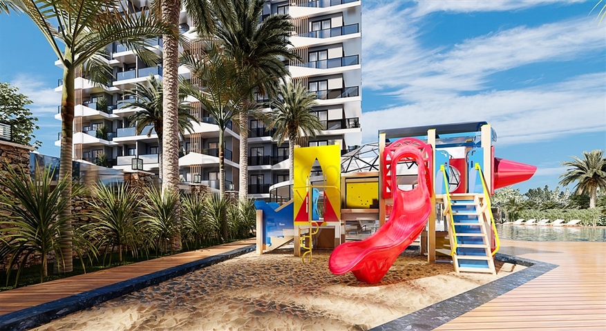 New investment project in the center of Alanya