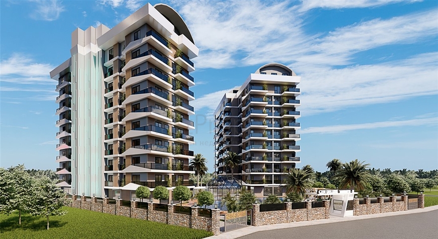 New investment project in the center of Alanya