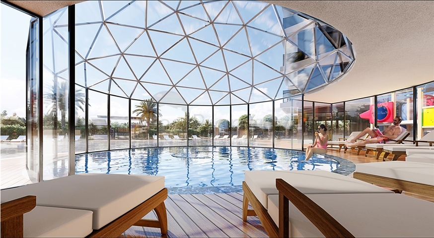 New investment project in the center of Alanya