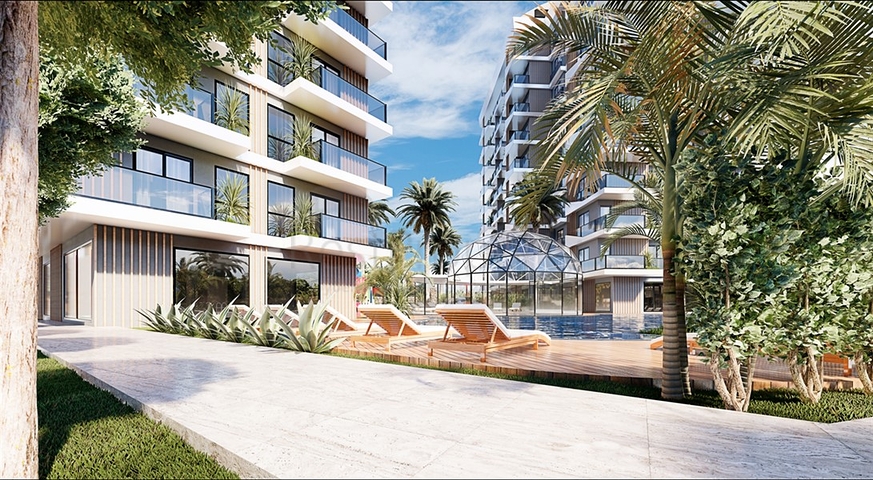 New investment project in the center of Alanya