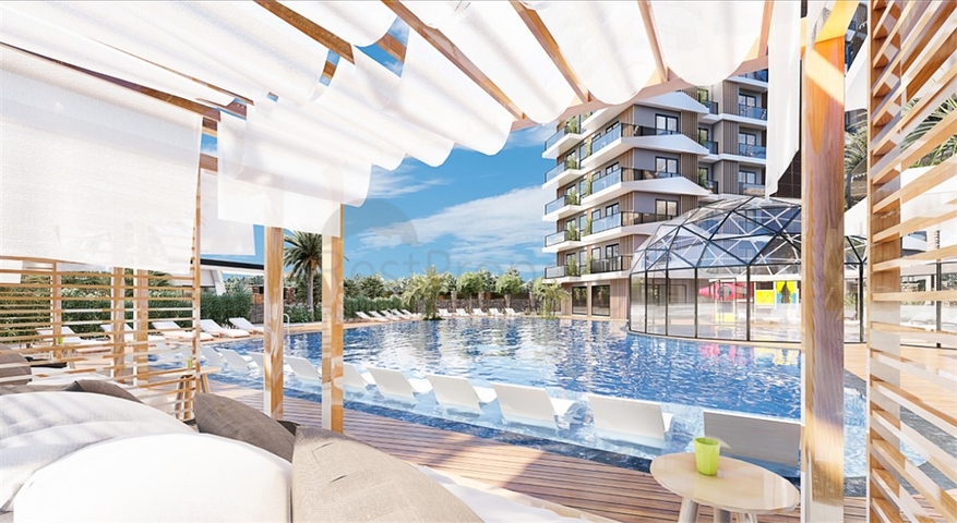 New investment project in the center of Alanya