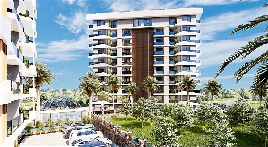 New investment project in the center of Alanya
