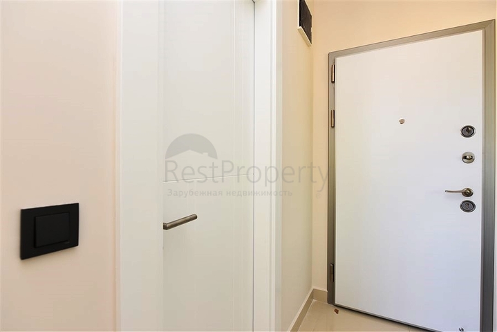 1+1 apartment 200 m from the beach in Kargicak district 