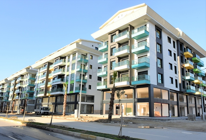 1+1 apartment 200 m from the beach in Kargicak district 