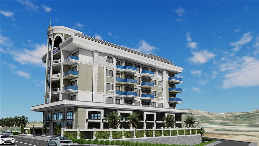 New project in Kargicak, 200 meters from the sea