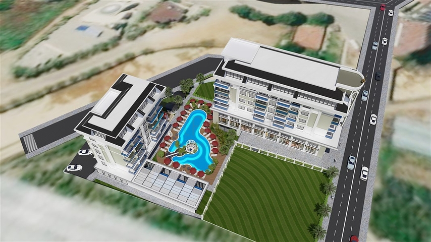 New project in Kargicak, 200 meters from the sea