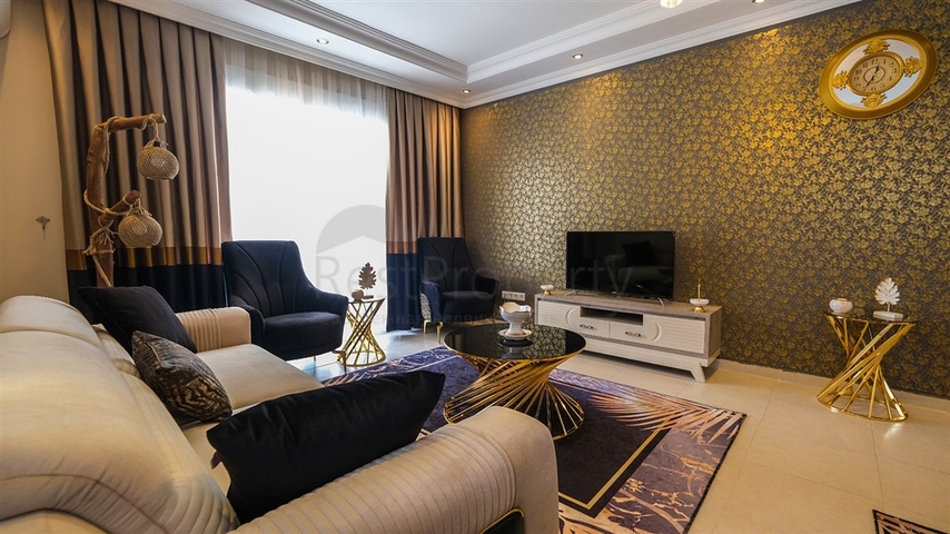 Two-bedroom apartment in Mahmutlar district