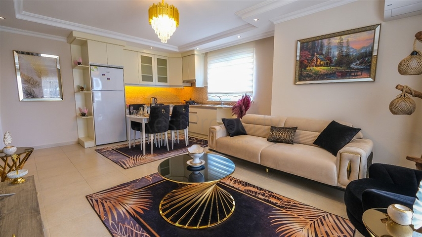 Two-bedroom apartment in Mahmutlar district