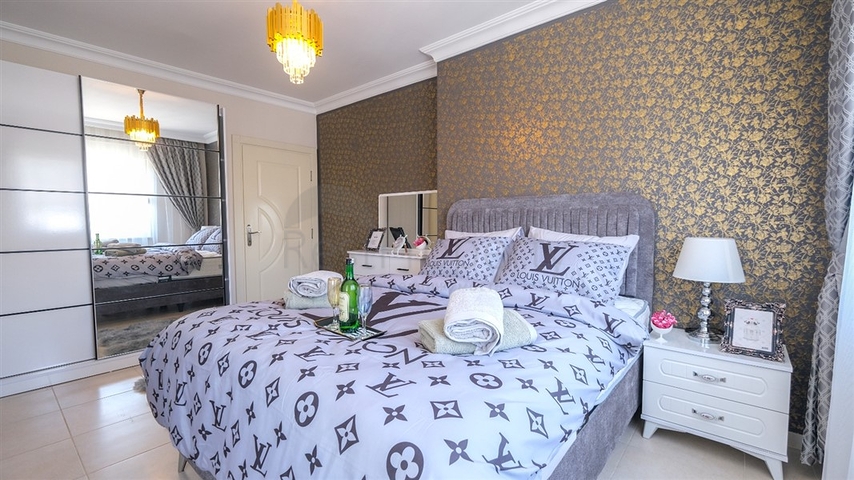 Two-bedroom apartment in Mahmutlar district