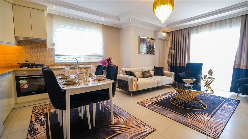 Two-bedroom apartment in Mahmutlar district