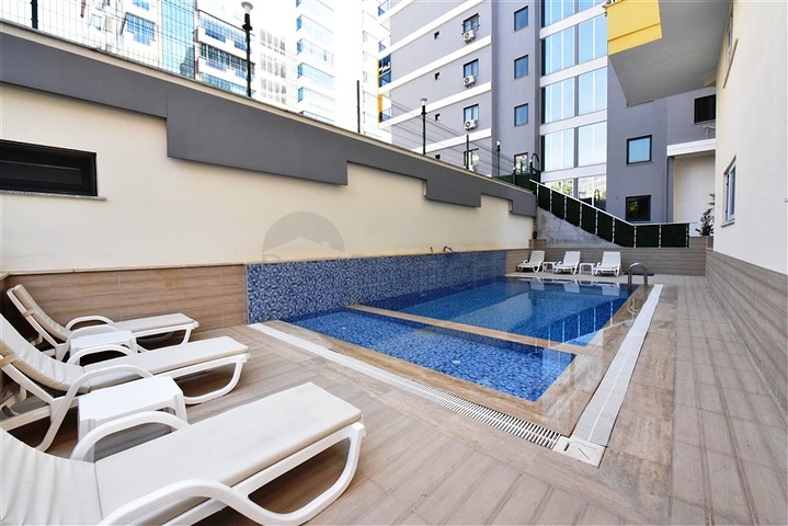 Mountain view penthouse in Mahmutlar area