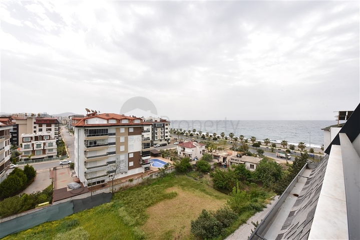 2+1 penthouse for sale with sea view in Kestel area