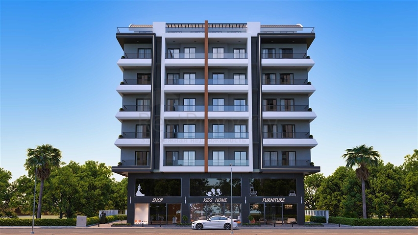 A new investment project in the heart of Mahmutlar