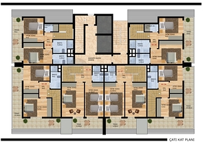A new investment project in the heart of Mahmutlar