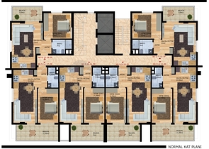 A new investment project in the heart of Mahmutlar