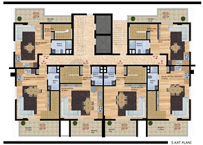 A new investment project in the heart of Mahmutlar