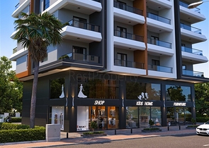 A new investment project in the heart of Mahmutlar