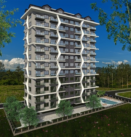 1+1 apartment in Mahmutlar district