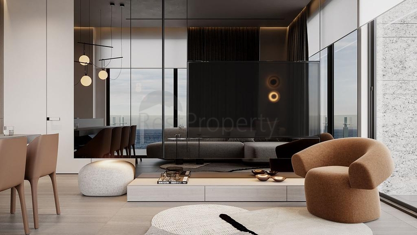 Apartments in a premium complex on the Mediterranean coast 