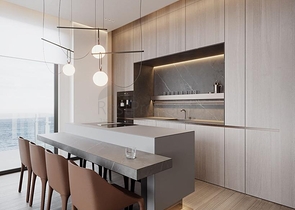 Apartments in a premium complex on the Mediterranean coast 