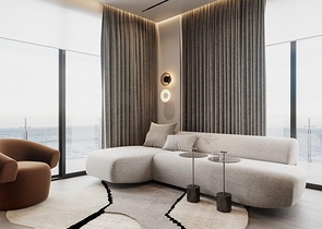 Apartments in a premium complex on the Mediterranean coast 