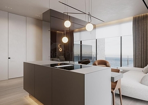 Apartments in a premium complex on the Mediterranean coast 