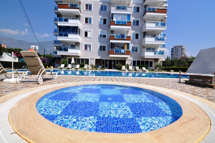 Well managed complex - 2 bedroom Apt - furnished - In Mahmutlar / Alanya 