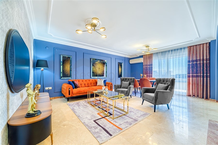 High floor -2 bedroom apt -in Mahmutlar / Alanya 