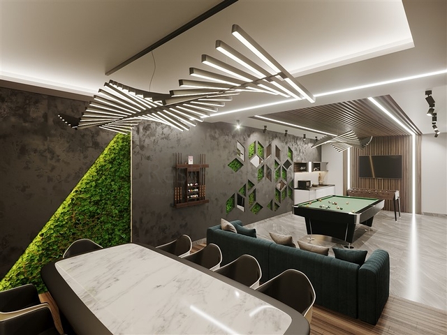 A complex with year-round infrastructure in the green area of Demirtas