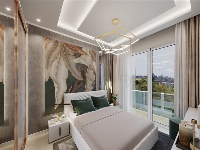 A complex with year-round infrastructure in the green area of Demirtas