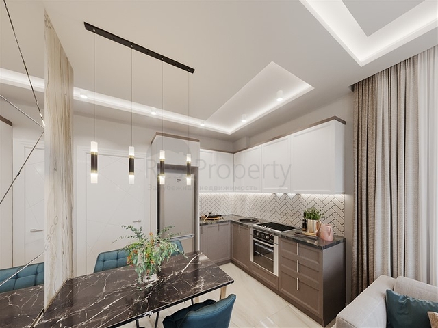 A complex with year-round infrastructure in the green area of Demirtas