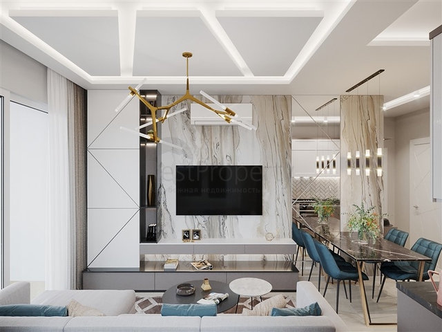 A complex with year-round infrastructure in the green area of Demirtas