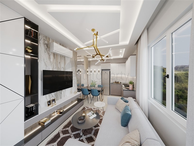 A complex with year-round infrastructure in the green area of Demirtas