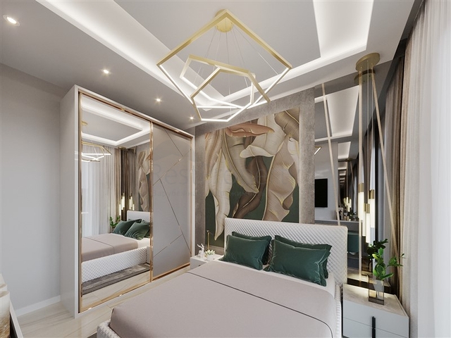 A complex with year-round infrastructure in the green area of Demirtas