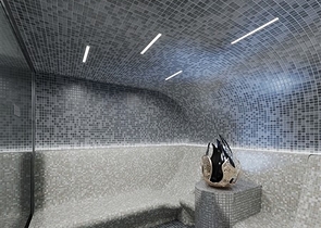 A complex with year-round infrastructure in the green area of Demirtas