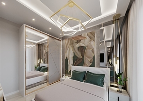 A complex with year-round infrastructure in the green area of Demirtas