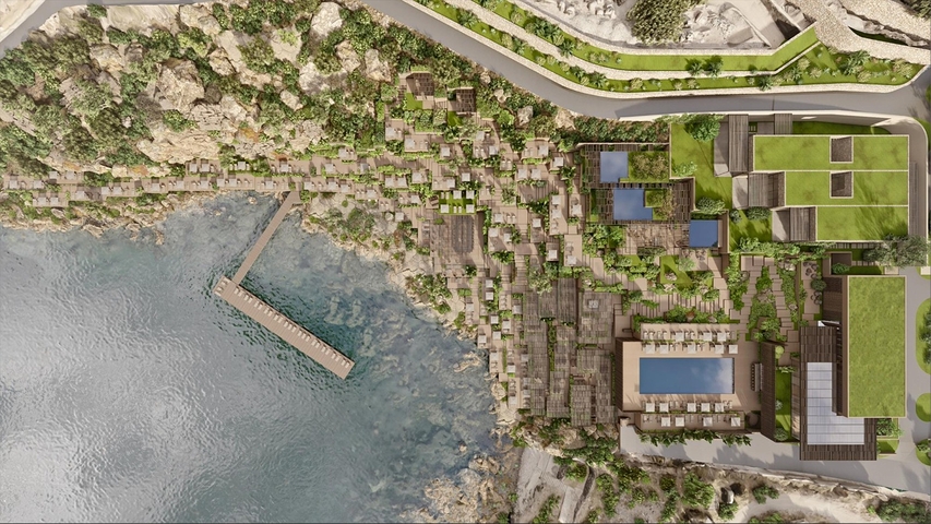 A project on the first coastline in Yalikavak district