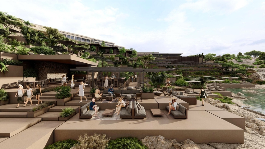 A project on the first coastline in Yalikavak district