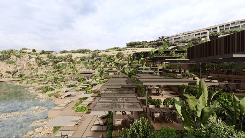 A project on the first coastline in Yalikavak district