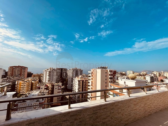 Sea View - 3 bedroom duplex - newly furnished - In Mahmutlar / Alanya 