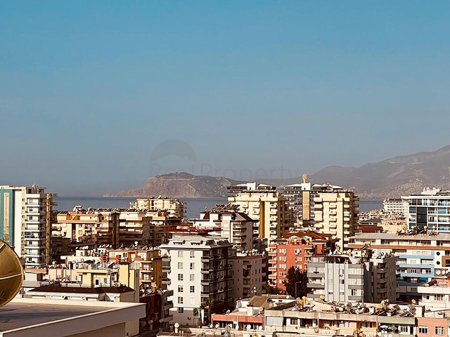 Sea View - 3 bedroom duplex - newly furnished - In Mahmutlar / Alanya 