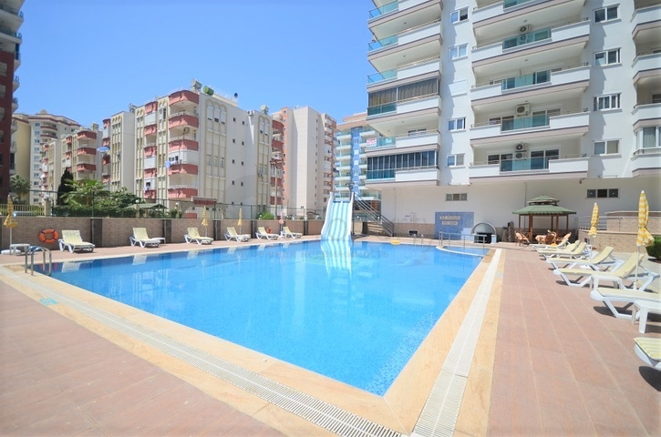 Sea View - 3 bedroom duplex - newly furnished - In Mahmutlar / Alanya 