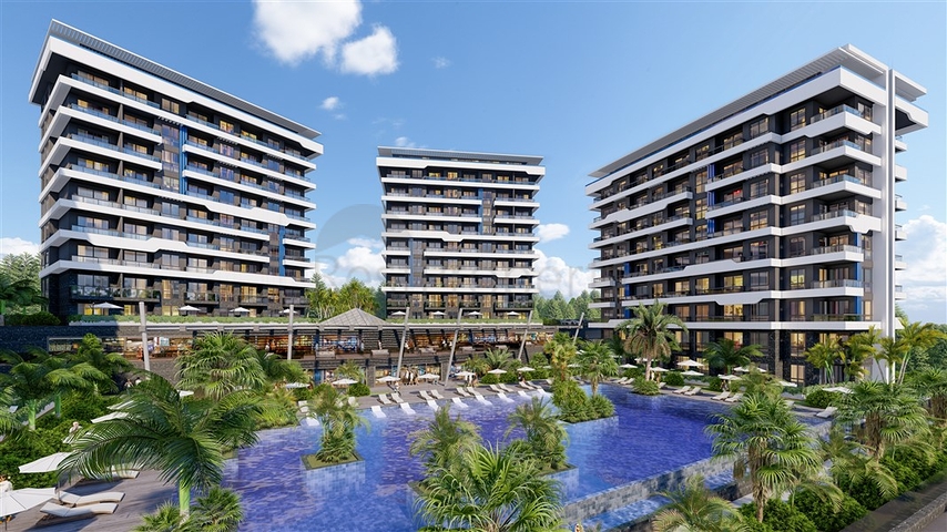 Luxury life style - flexible payments plan - new project in Okurcalar / Alanya  