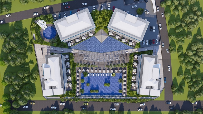 Luxury life style - flexible payments plan - new project in Okurcalar / Alanya  