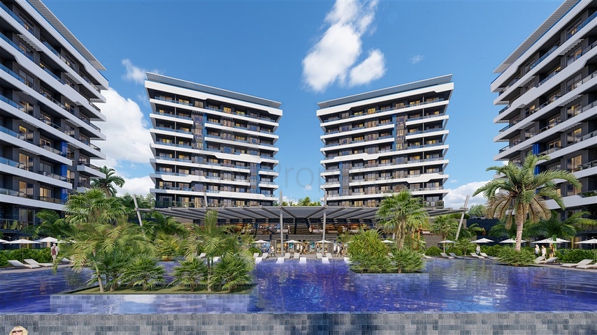 Luxury life style - flexible payments plan - new project in Okurcalar / Alanya  