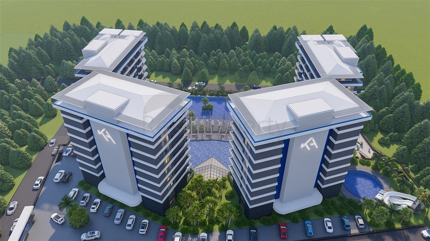 Luxury life style - flexible payments plan - new project in Okurcalar / Alanya  