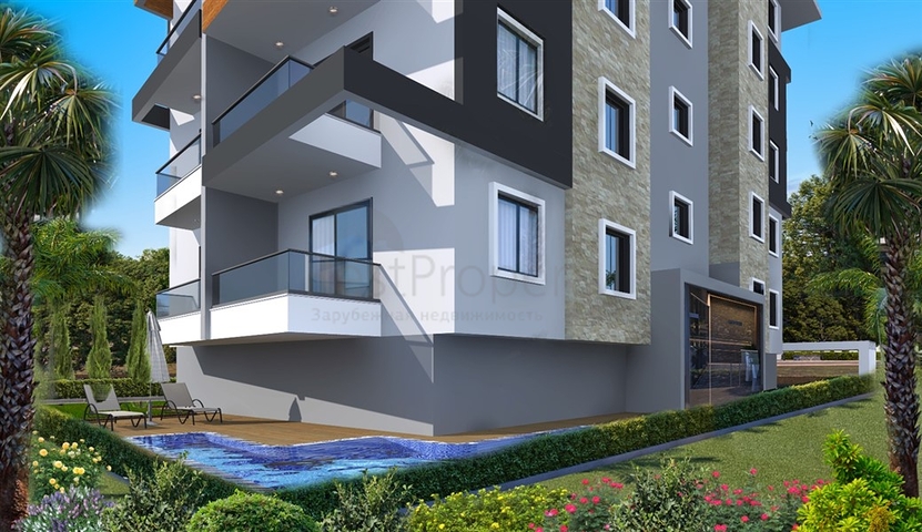 Residential complex in Mahmutlar district