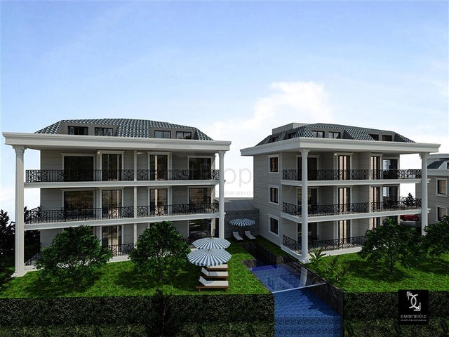 Luxury life style - Under construction project - Kestel / Alanya 