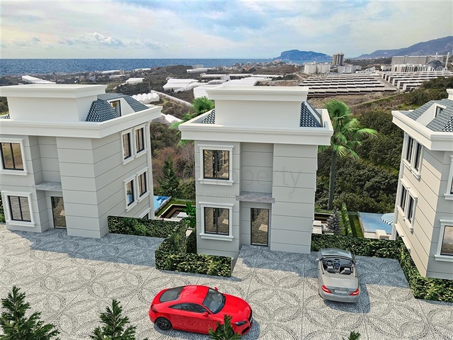 Luxury life style - Under construction project - Kestel / Alanya 